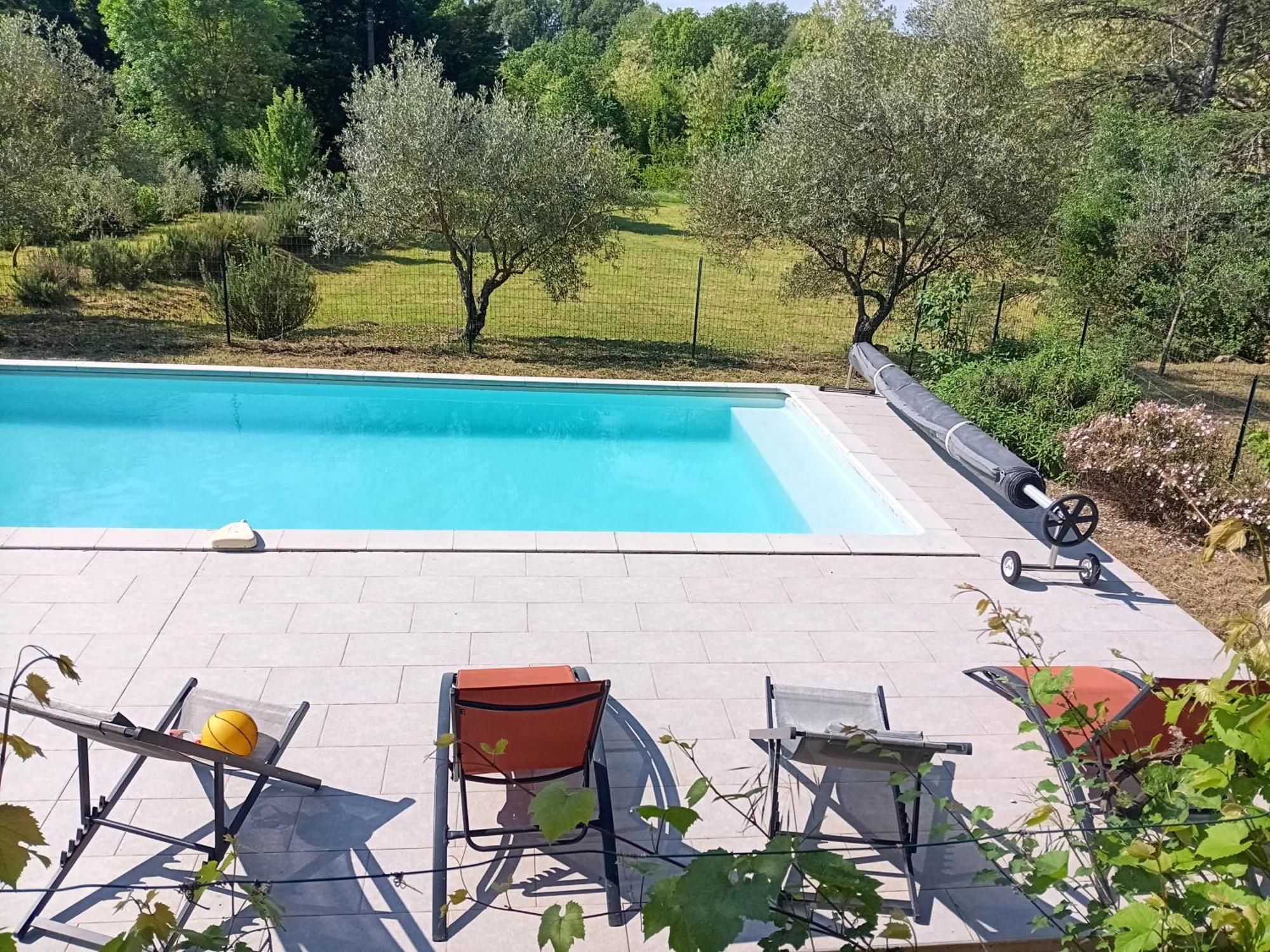 Gite Gard 4-5 Personnes Piscine Et Riviere Saint-Julien-de-Cassagnas エクステリア 写真